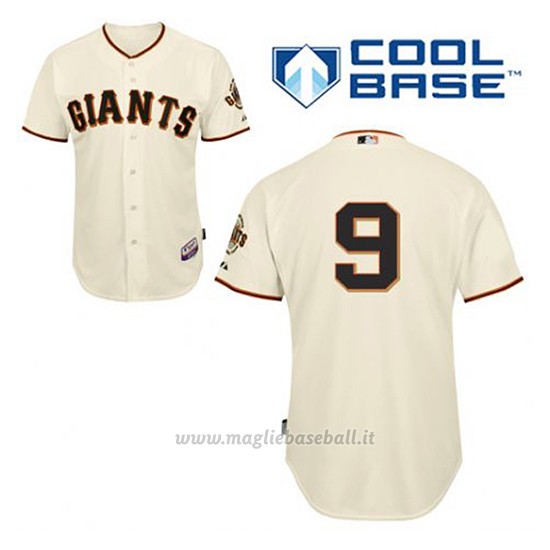 Maglia Baseball Uomo San Francisco Giants Matt Williams 9 Crema 1ªCool Base